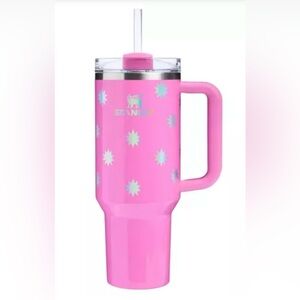 Stanley 40-Ounce “New Year New You” Tumbler in Popsicle Pink Starburst